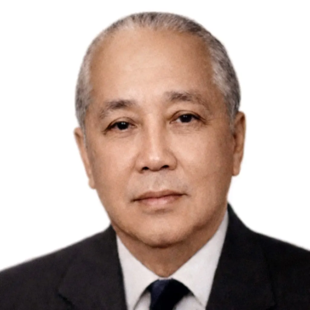 Portrait of Past District Governor Joaquin L. Panis