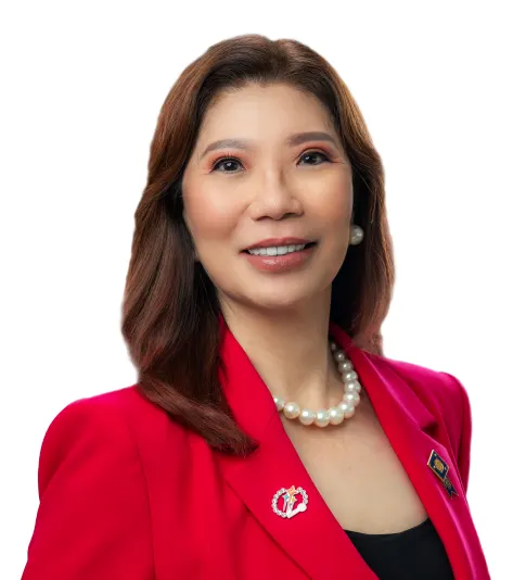 Portrait of Past District Governor Caroline “Caycay” L. Andrade