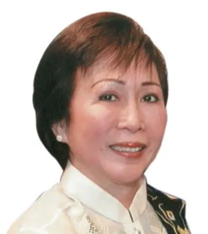 Portrait of Past District Governor Evelyn “Len” Abellera-Magno
