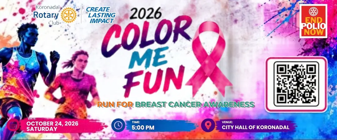 Color Me Fun Run 2026 official banner
