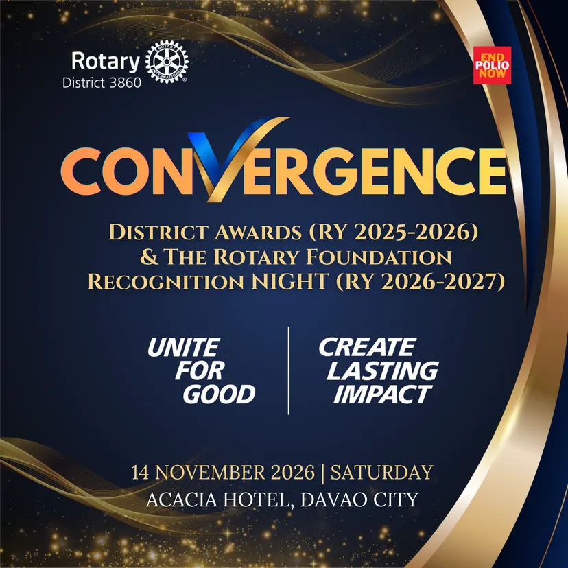 Convergence: District Awards & TRF Night cover