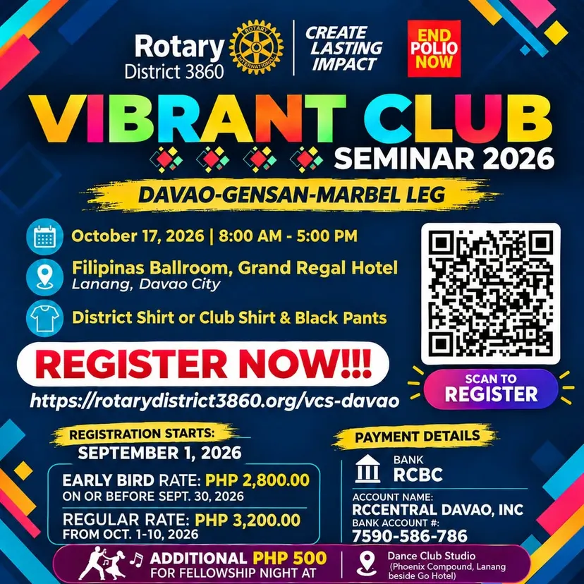 Vibrant Club Seminar: Davao-GenSan-Marbel cover
