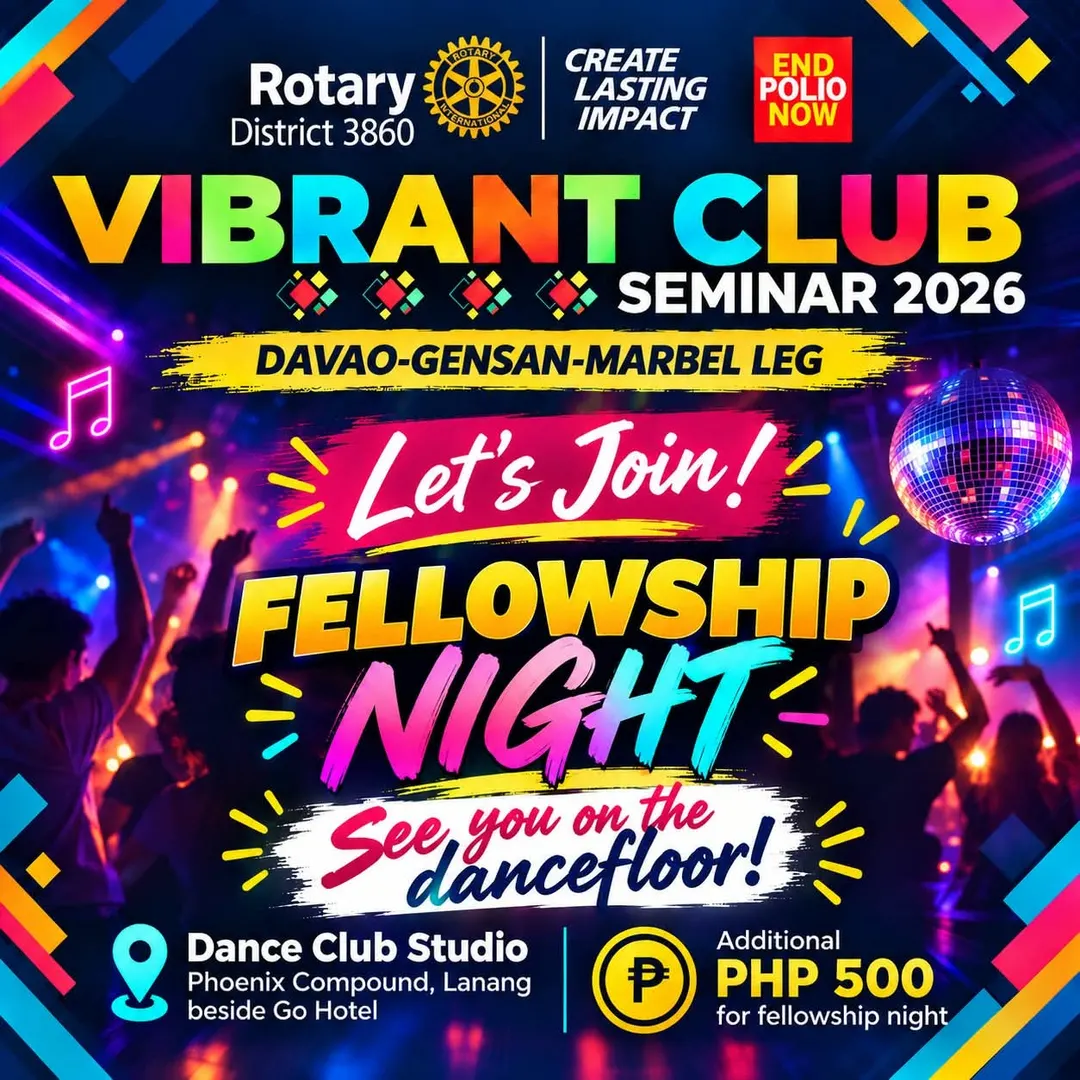 Vibrant Club Seminar: Davao-GenSan-Marbel Fellowship Night official banner