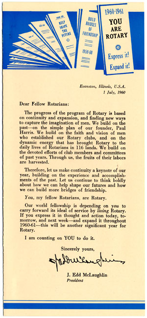 You Are Rotary - Live It! Express It! Expand It! logo