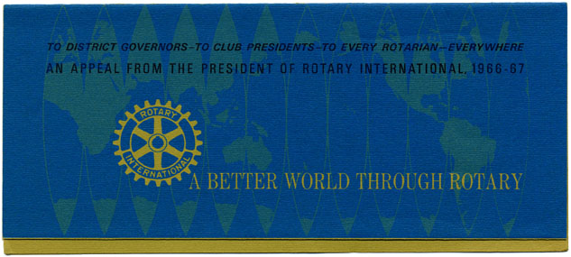 A Better World Through Rotary logo